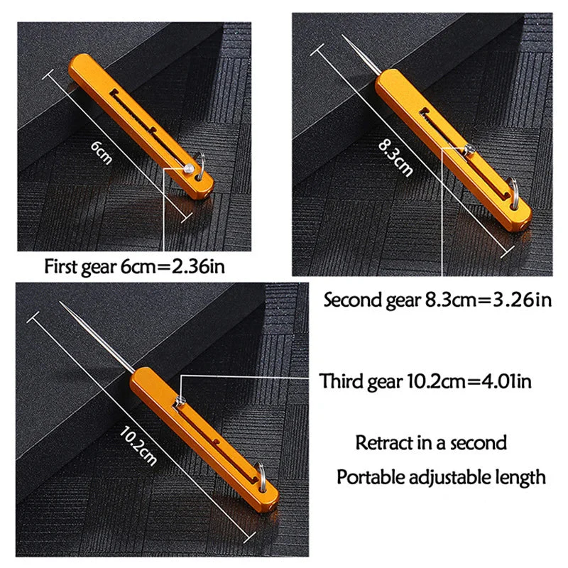 Portable High-Strength Titanium Alloy Toothpick - Image 3