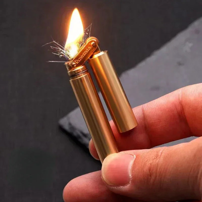 Mini Nunchaku Retro Windproof Kerosene Flame Lighter - Image 2