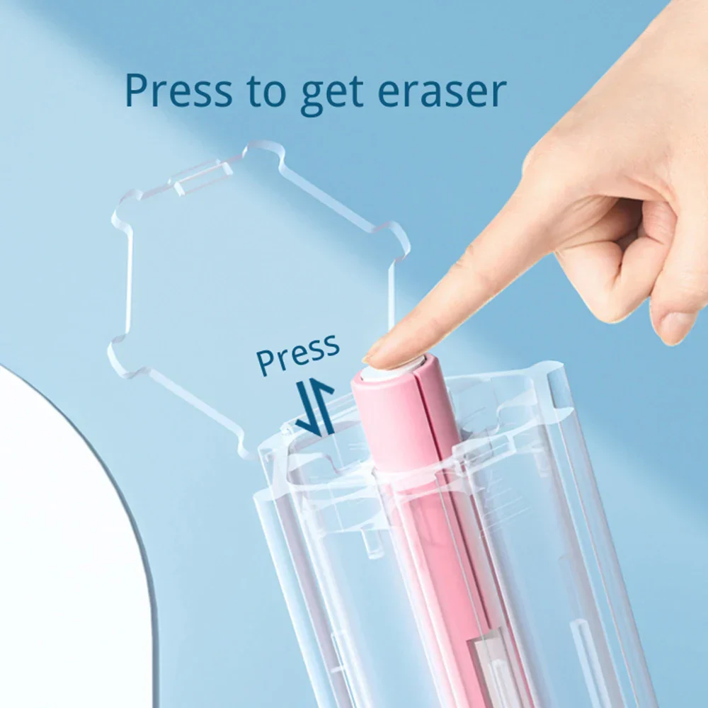 Slim Portable Multifunctional Ruler Pencil Holder - Image 3