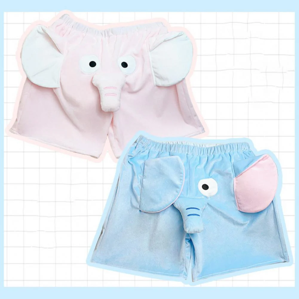 Funny Elephant Loose Cute Shorts - Image 3