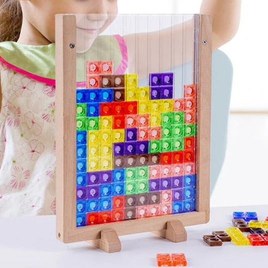 Colorful 3D Educational Puzzle Math Toy - Image 2