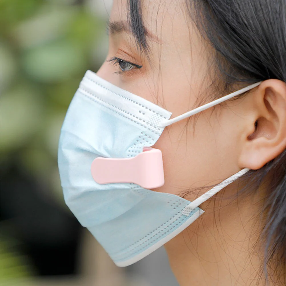 Wearable Clip-On Face Mask Fan