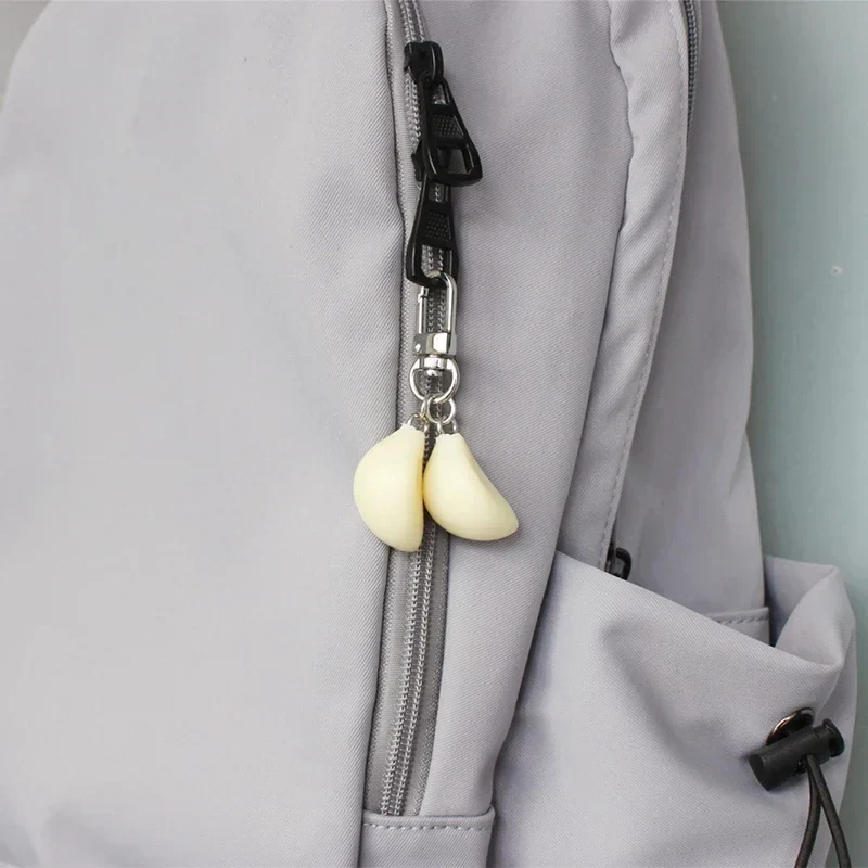 Garlic Pendant Unique Keychain - Image 3