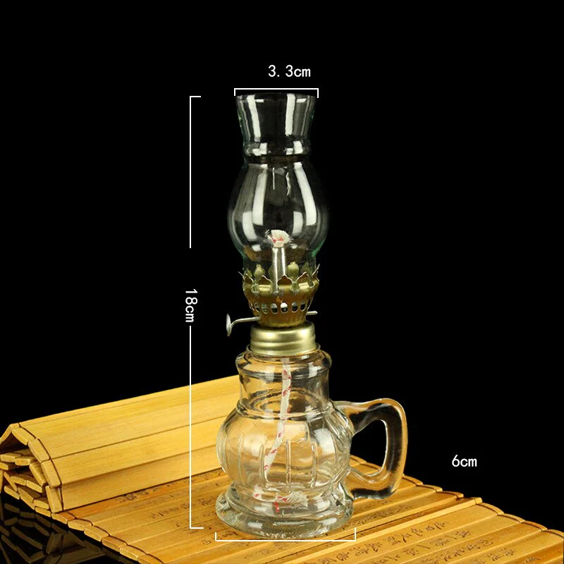 Vintage Kerosene Oil Lamp - Image 3