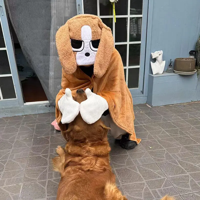 Sleepy Dog Hooded Wearable Blanket - Image 3