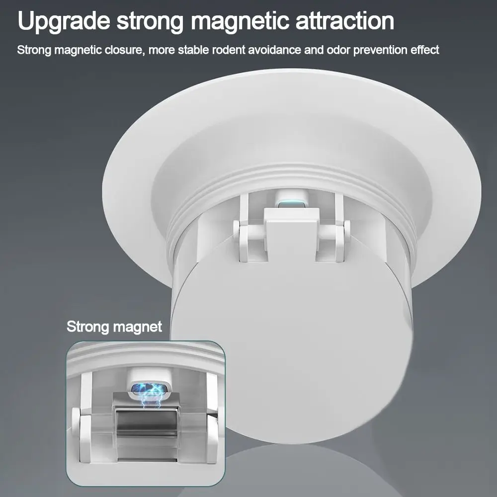 Anti-Smell Squat Toilet Plug Magnetic Stopper - Image 3