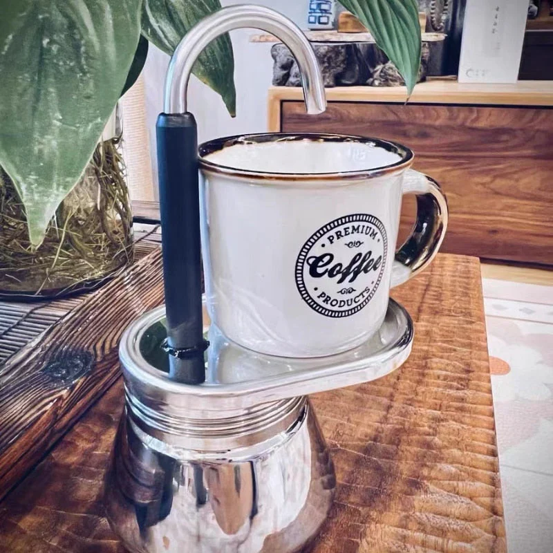 Creative Italian Style Coffee Pot - Image 3