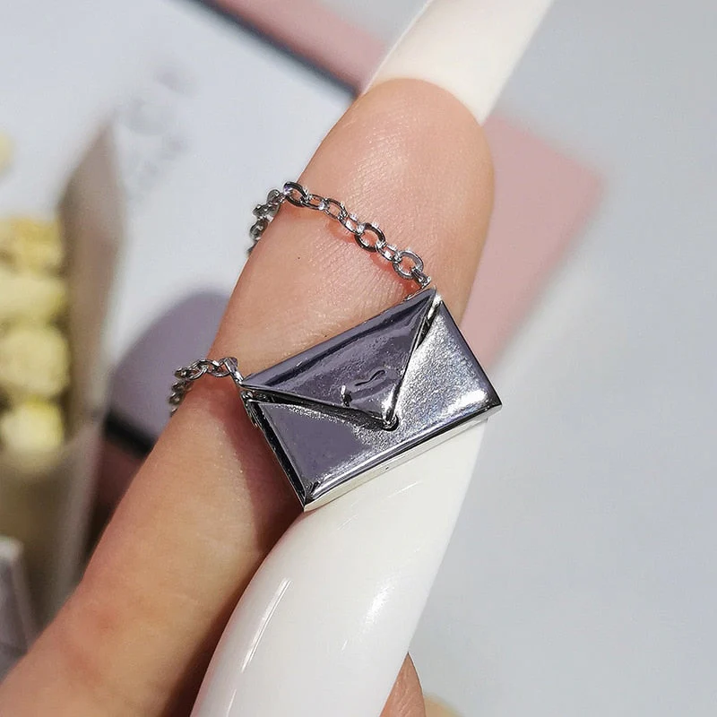 Envelop Love Letter Necklace - Image 2