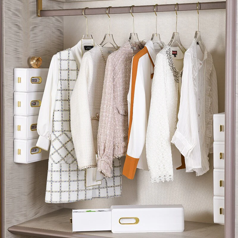 Wall-Mounted Cabinet Cloth Organizer Drawer - Image 3