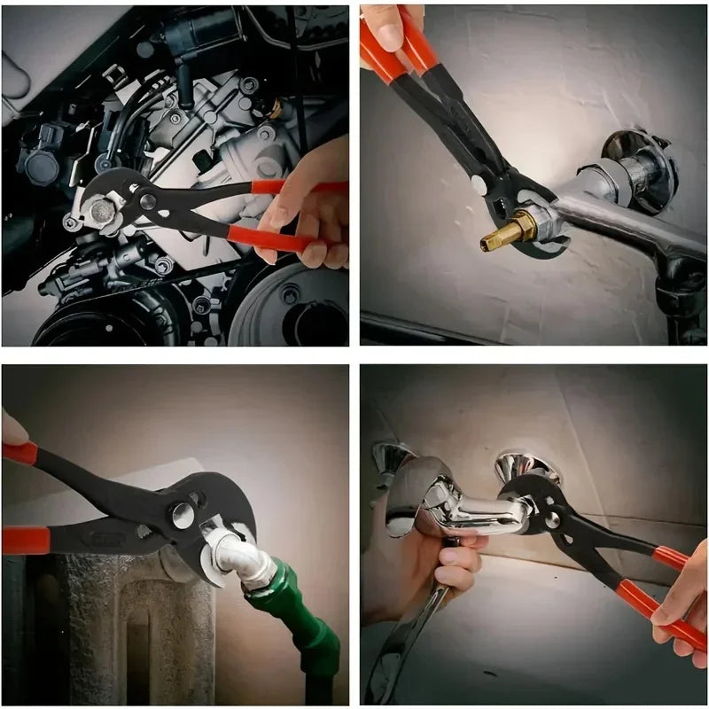 Easy Adjustable V-Jaw Tongue Water Pump Plier - Image 2