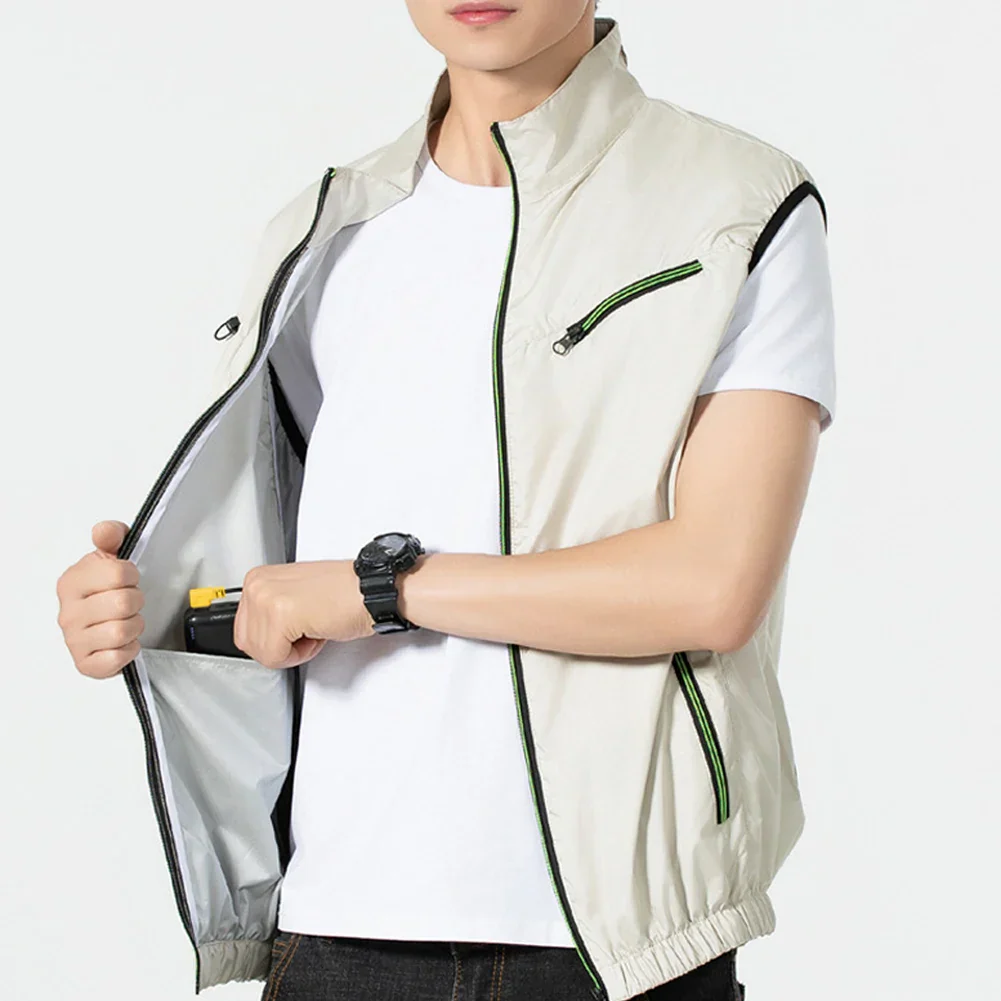 Ultra Breeze Built-In Fan Lightweight Summer Cooling Vest - Image 2