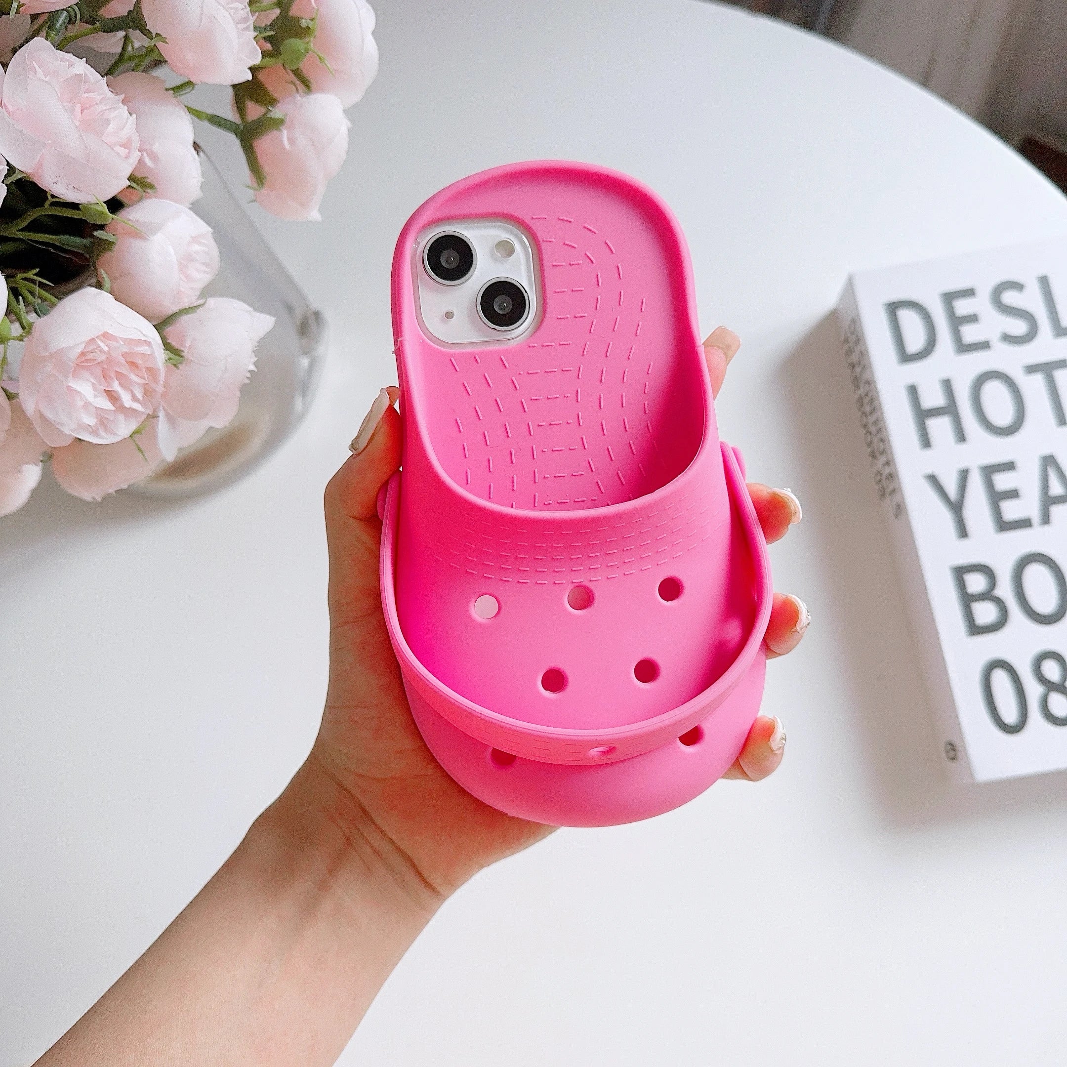 Mini Slippers Shockproof Funny iPhone Case - Image 2