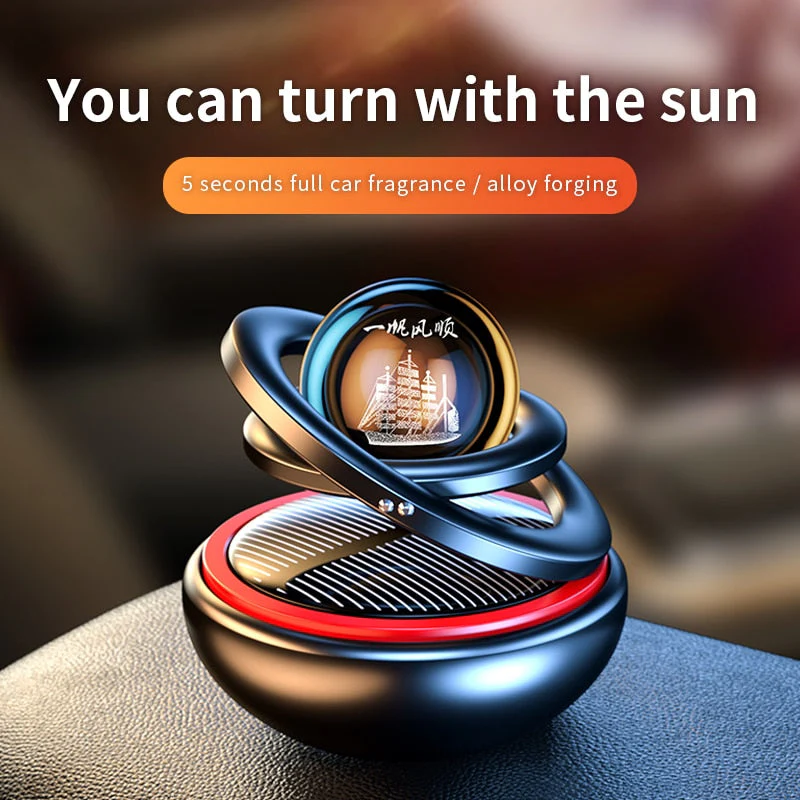 Creative Double-Ring Car Air Freshener - Image 3