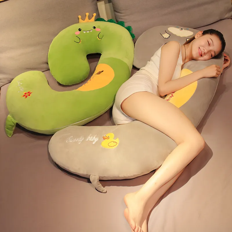 Oversized Cuddle Monster Snuggly Plush Pillow - Image 1