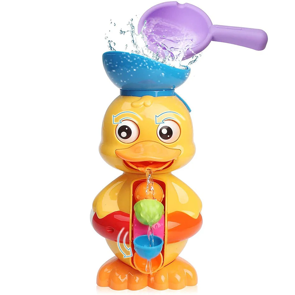 Duck Waterwheel Baby Bath Toy - Image 3