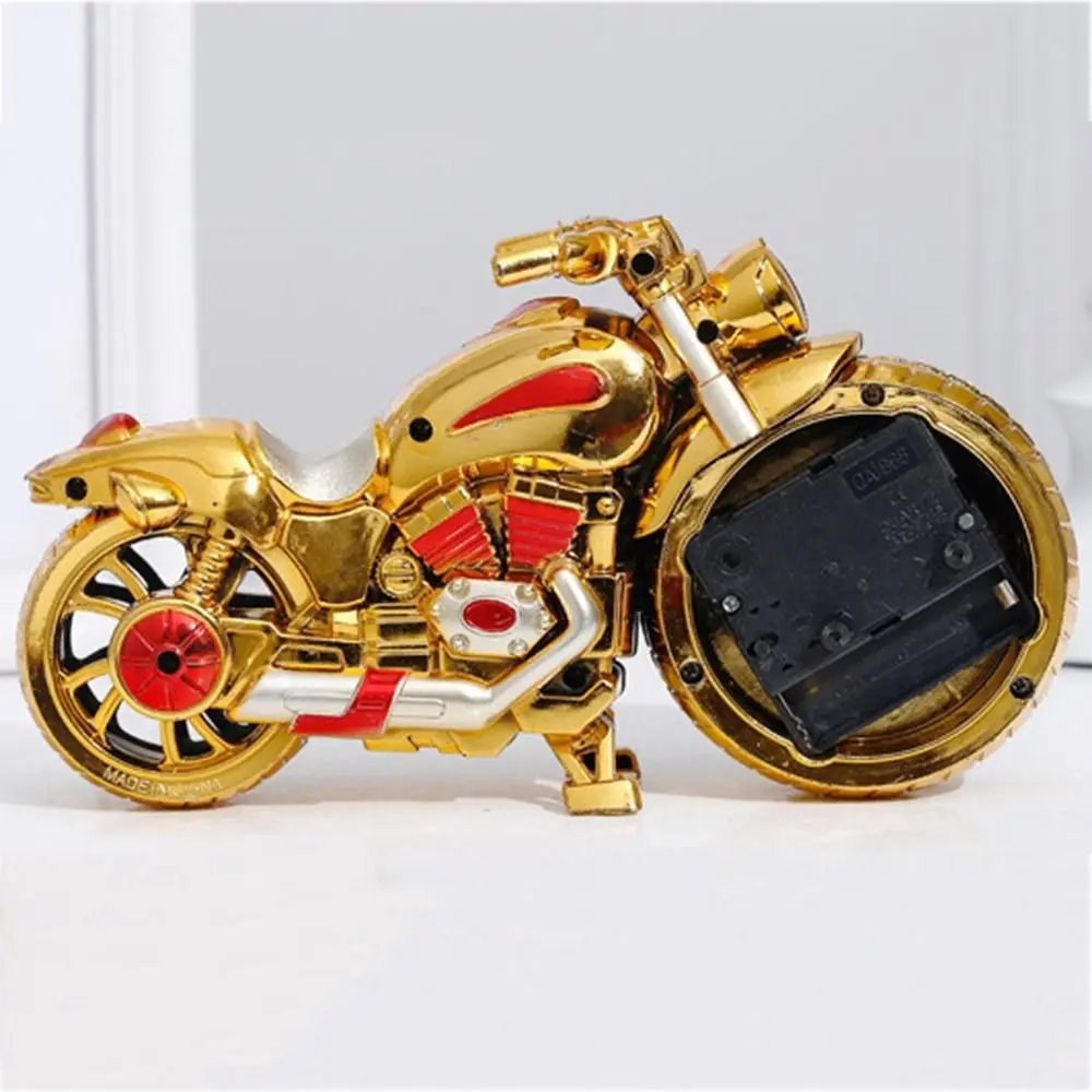 Vintage Motorcycle Bedside Alarm Clock - Image 3