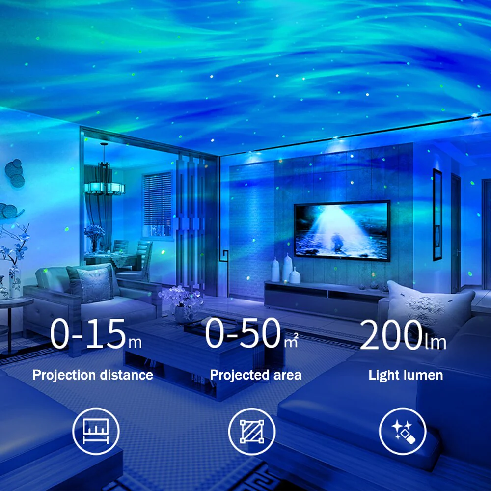 Night Nova Galaxy Night Light Projector - Image 2