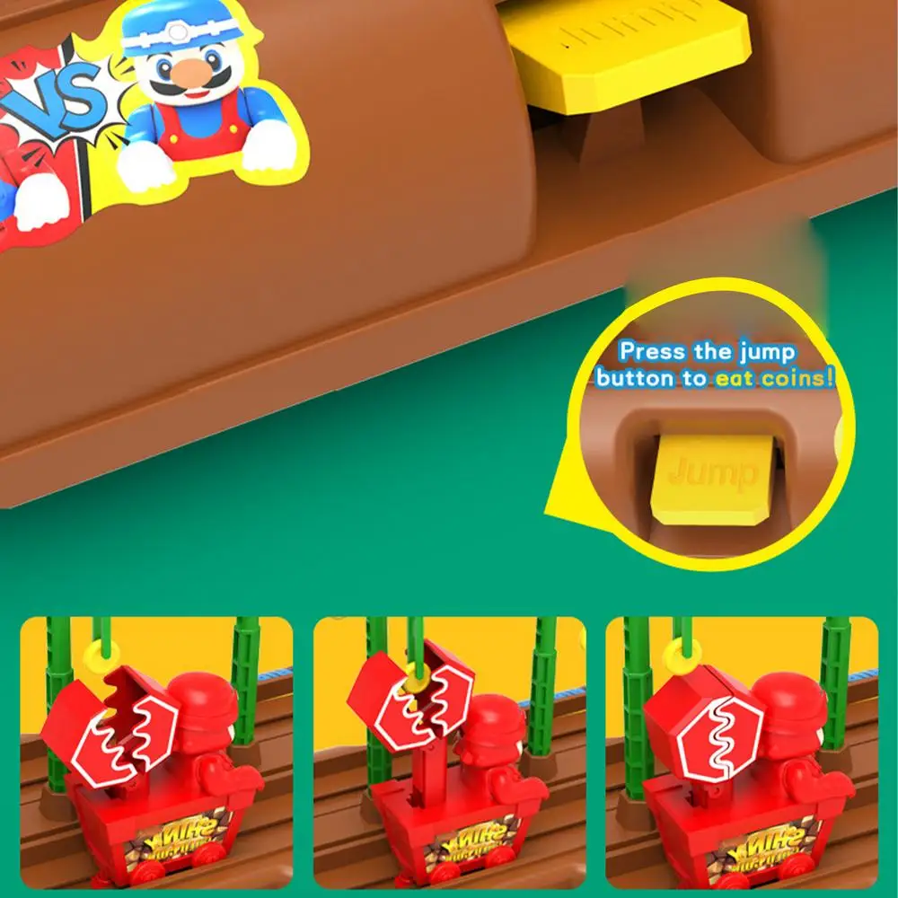 Racing Board Two-Player Interactive Table Game - Image 3