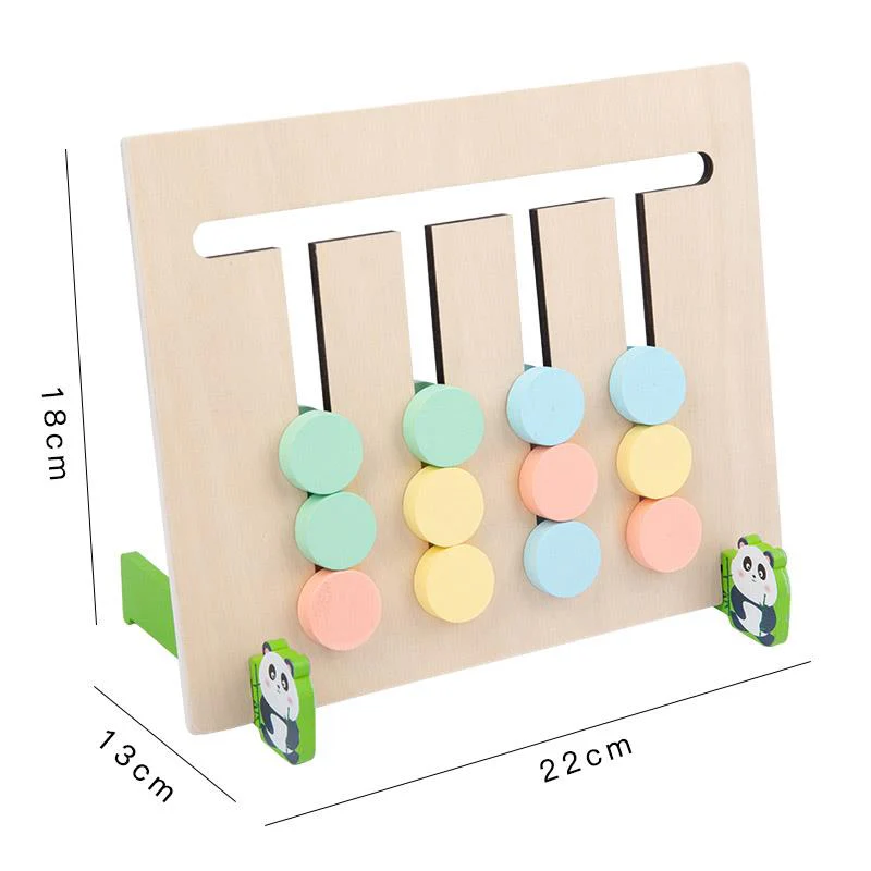 Logic Board Kids Educational Wooden Toy - Image 3