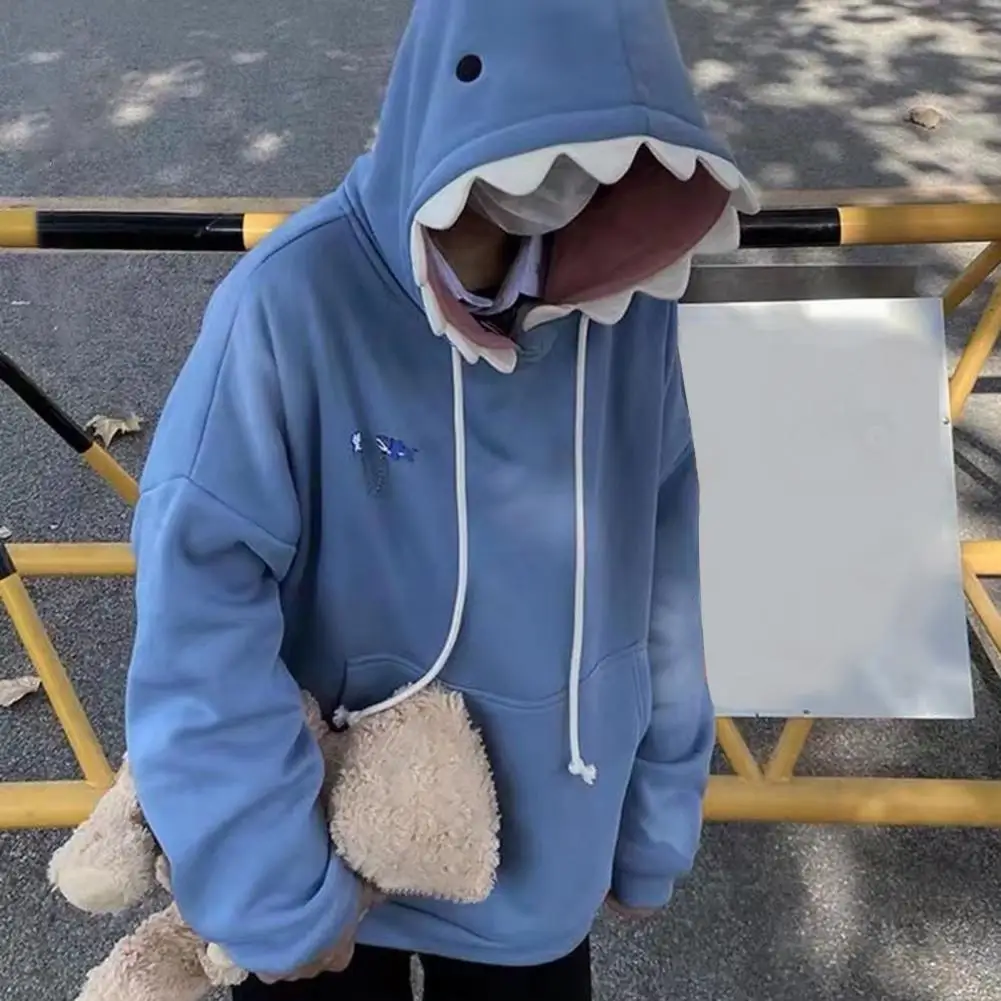 Shark Attack Cozy Hoodie - Image 3