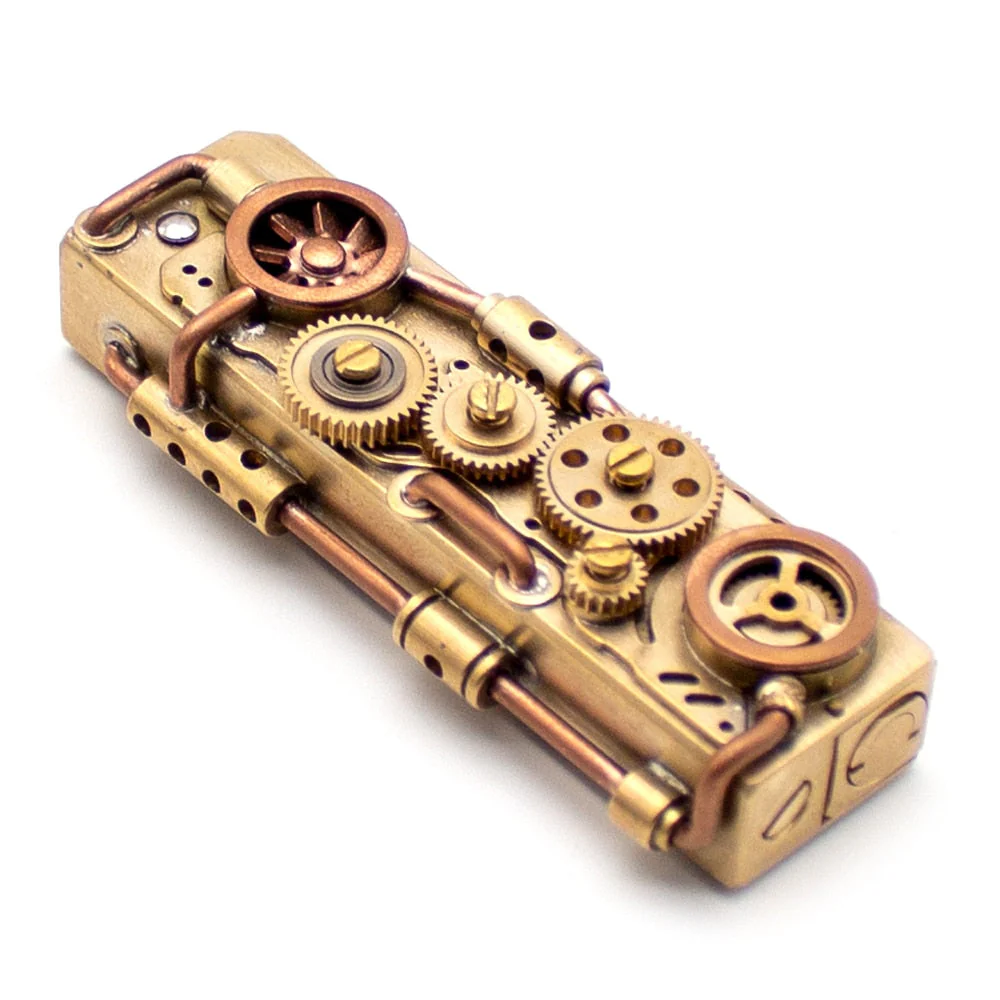 Clockwork Flame Vintage Kerosene Lighter - Image 3