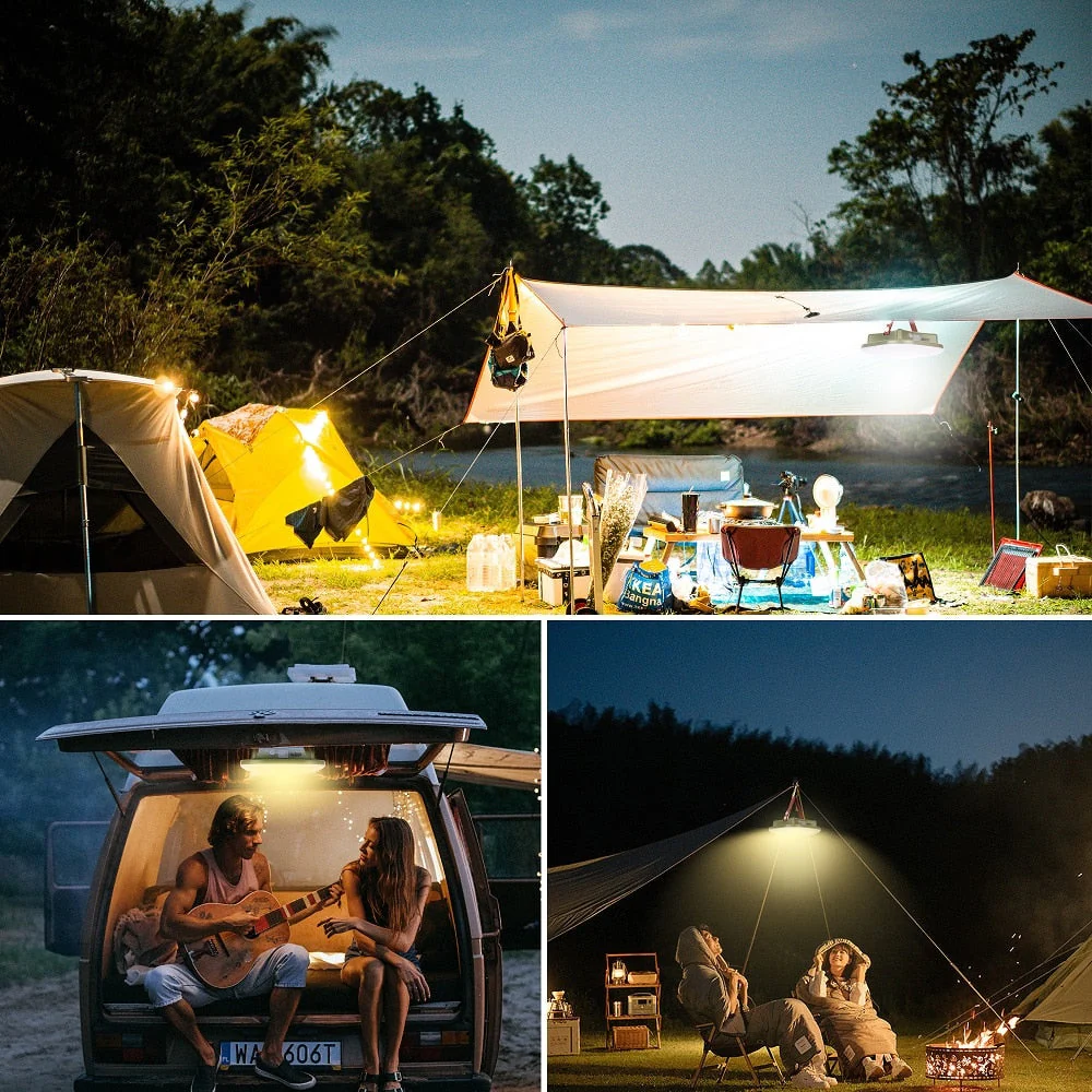 Rechargeable Natural LED Light Camp Lamp - Image 2