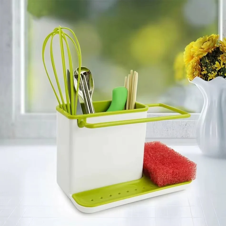 Kitchen Cloth Hanger Soap Dispenser - Image 2