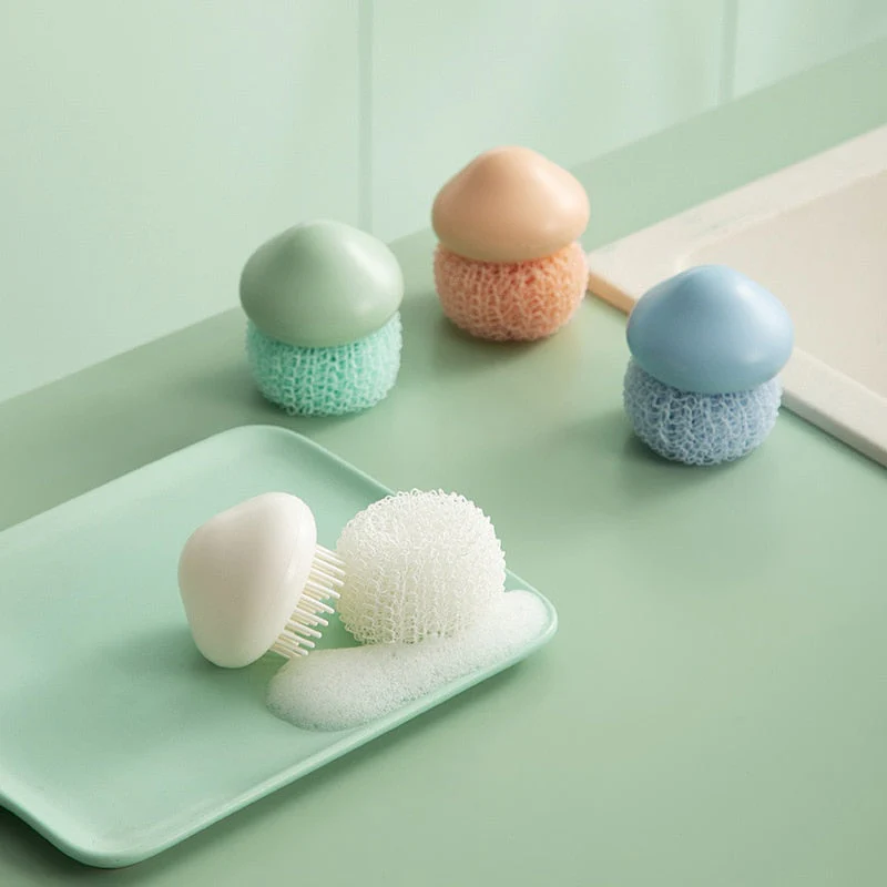 Cloud Inspired Mini Cleaning Brush - Image 1