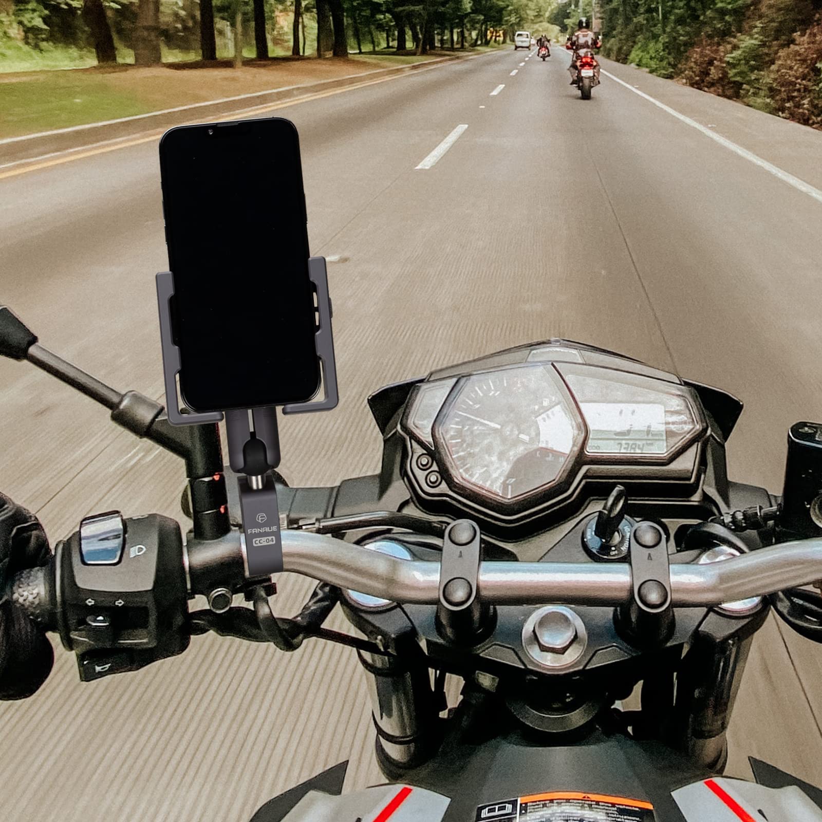 Shock Resistant Easy Carry Bike Phone Holder - Image 2
