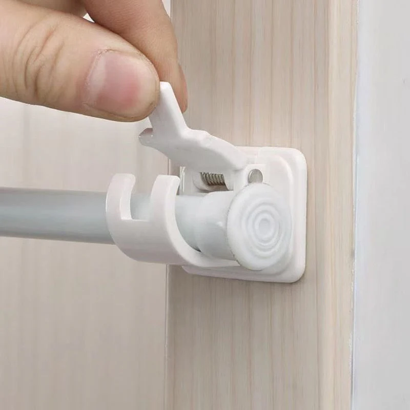 Self Adhesive Curtain Rod Holder