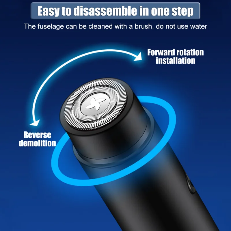 Clean Face Mini Electric Shaver - Image 3