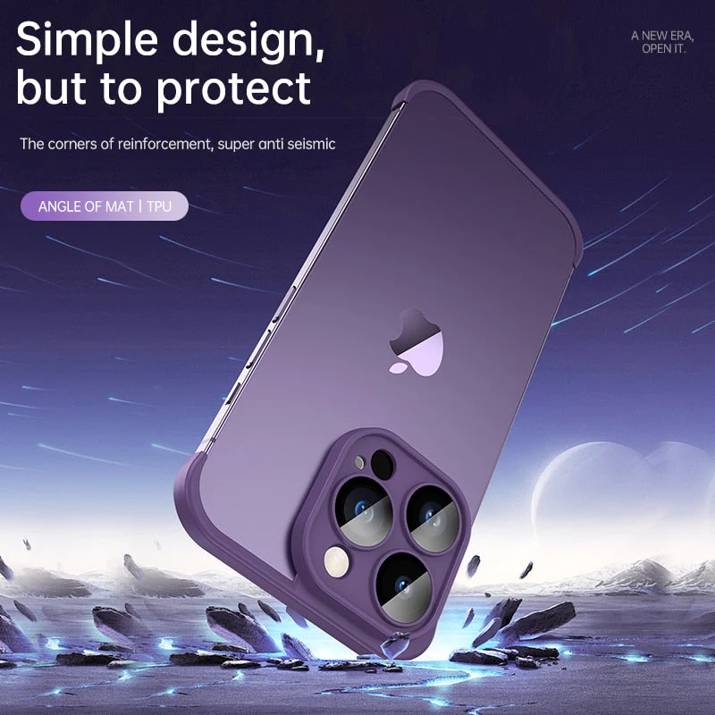 Shockproof Corner Pad Soft Silicone iPhone Case - Image 3