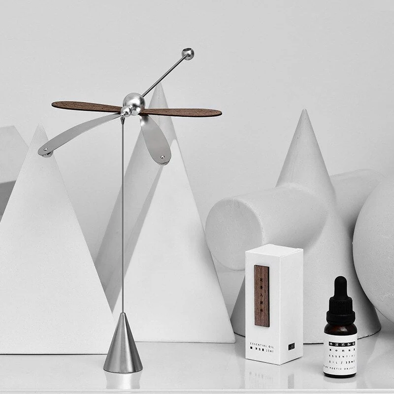 Wooden Dragonfly Aromatherapy Essential Oil Diffuser - Image 2