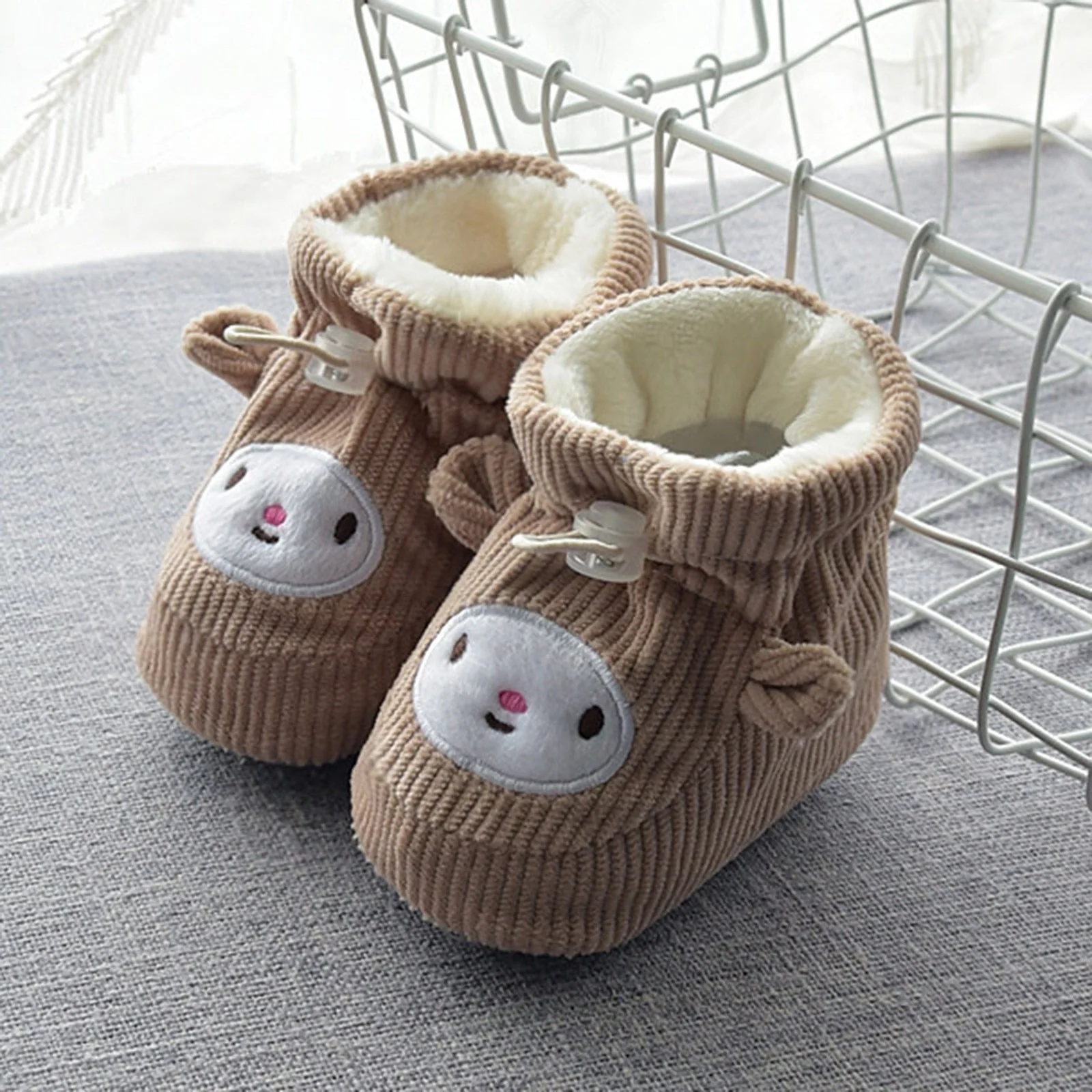 Happy Baby Thick Warm Cotton Indoor Shoes - Image 1