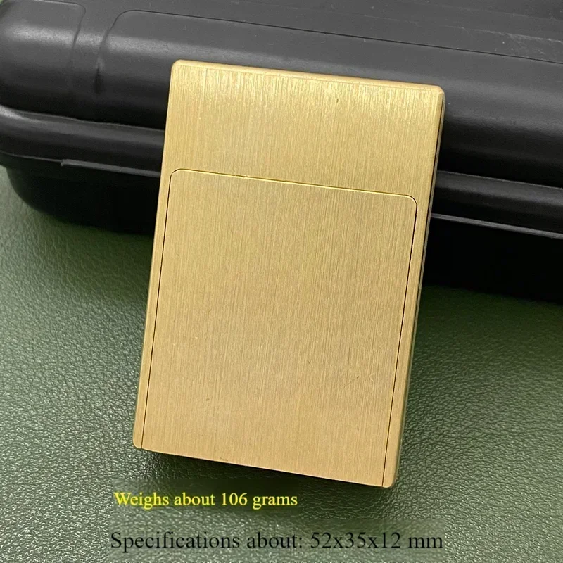 Timeless Brass Matchbox Handmade Kerosene Lighter - Image 3