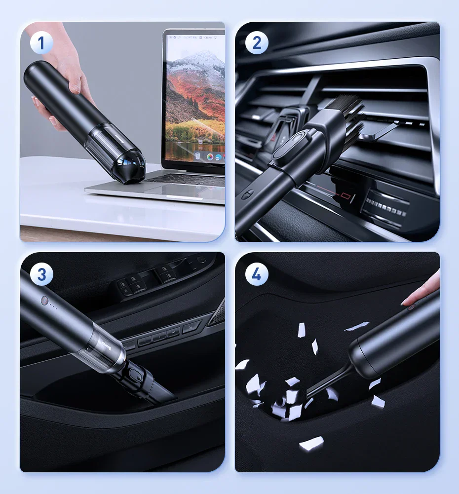 Strong Suction Ultra-Power Wireless Smart Vacuum Cleaner - Image 3