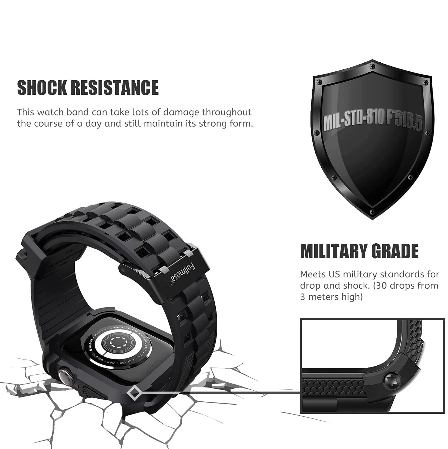 Smart Watch Screen Protector Sport Band - Image 3