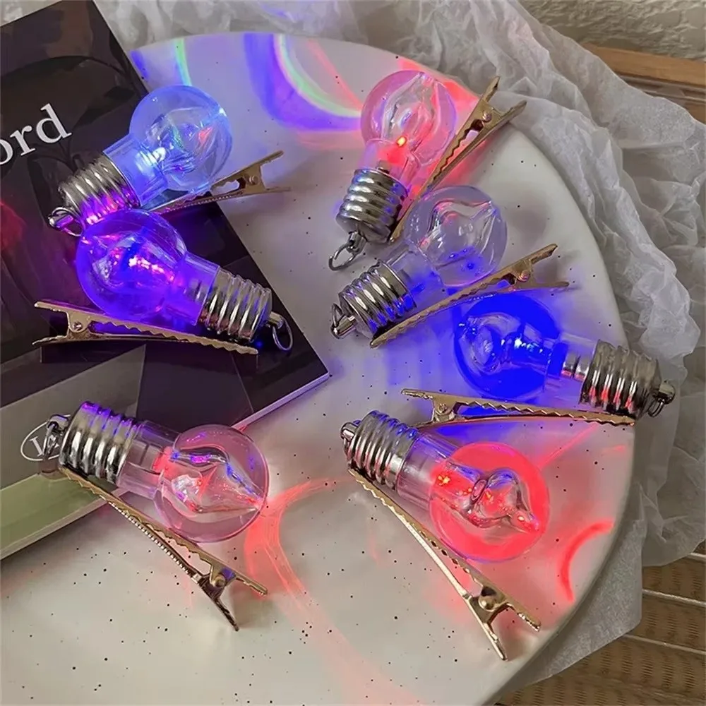 Luminous Light Bulb Party Hairpin - Image 3
