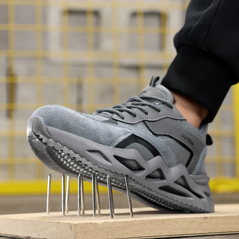 Wear-Resistant Tough Industrial Comfortable Work Boots - Image 2