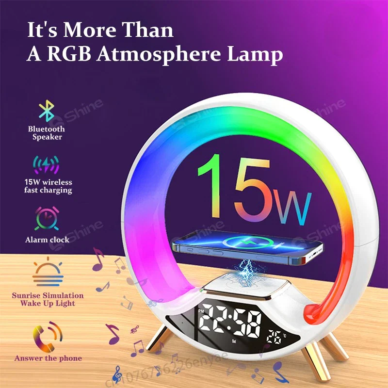 Ultimate Bedroom Atmosphere Multifunctional Speaker Night Lamp - Image 2