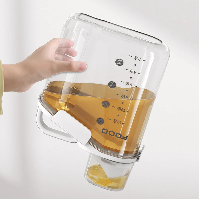 Transparent Measuring Food Storage Dispenser - Image 3