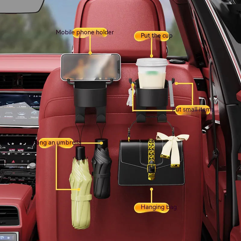 Multifunctional All-Round Car Back Seat Cup Device Holder - Image 2