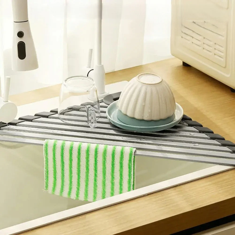 Triangle Slip-Resistant Sink Corner Storage Shelf Rack - Image 2