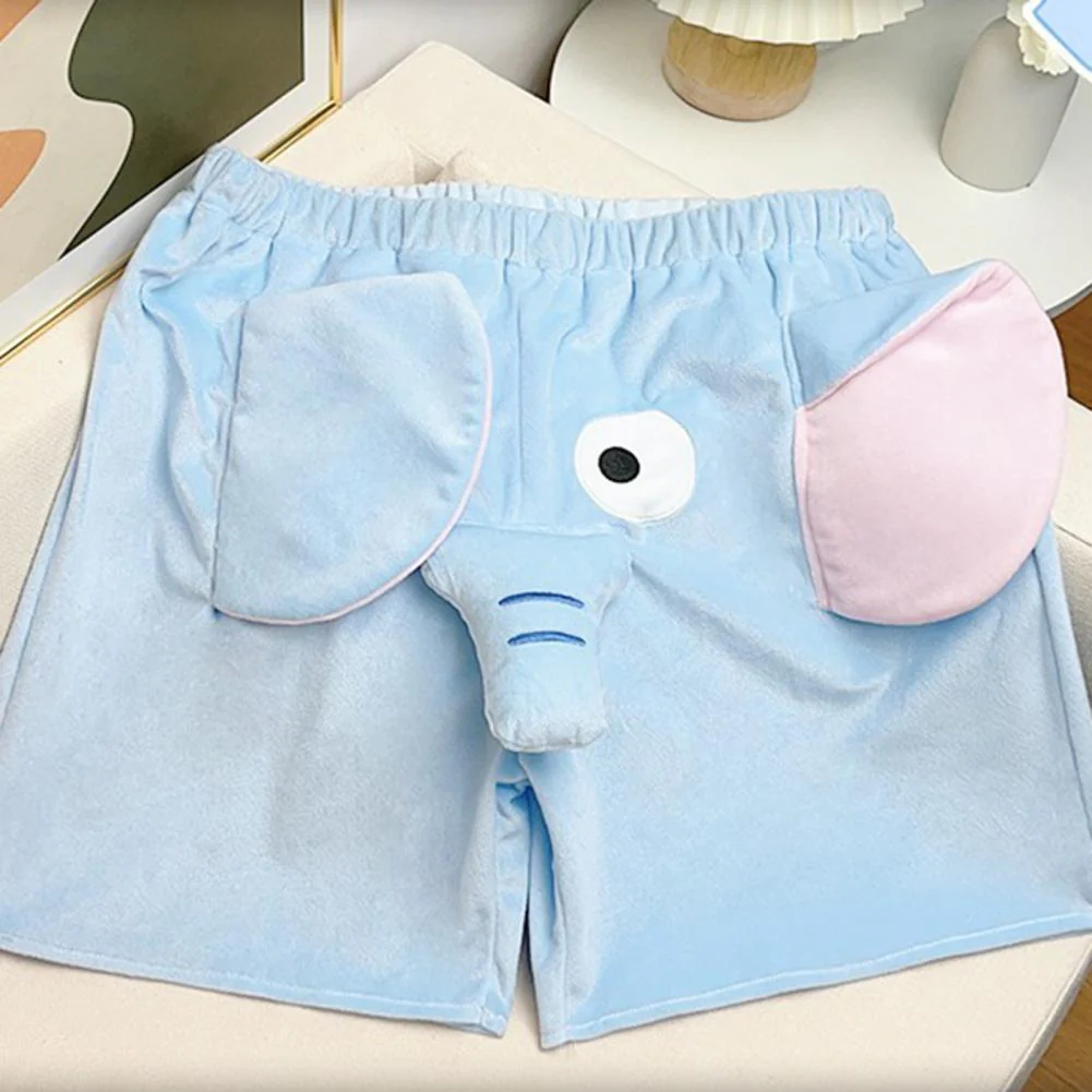 Funny Elephant Loose Cute Shorts - Image 2