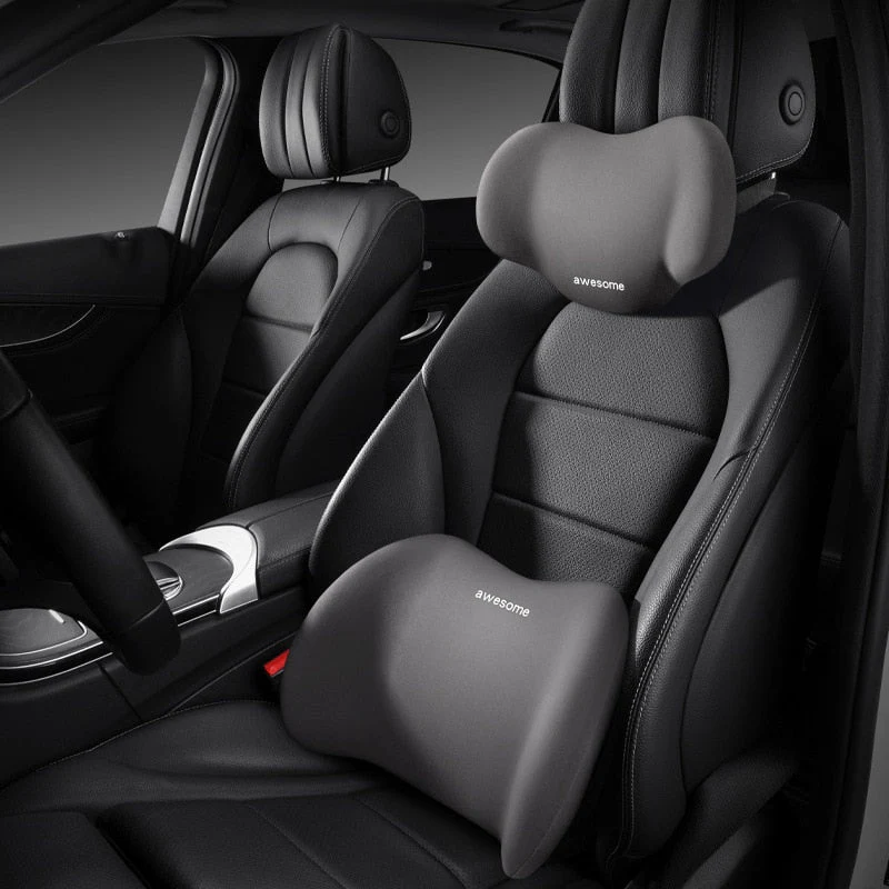 Memory Foam Car Neck Headrest Pillow - Image 1