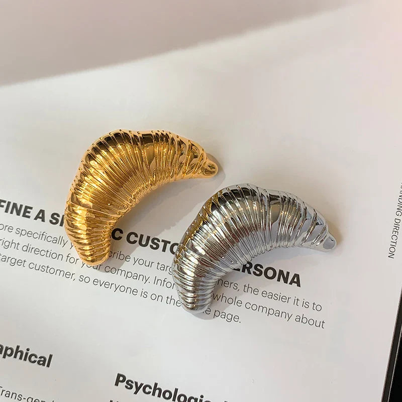 Classic Croissant Accent Brooch - Image 2
