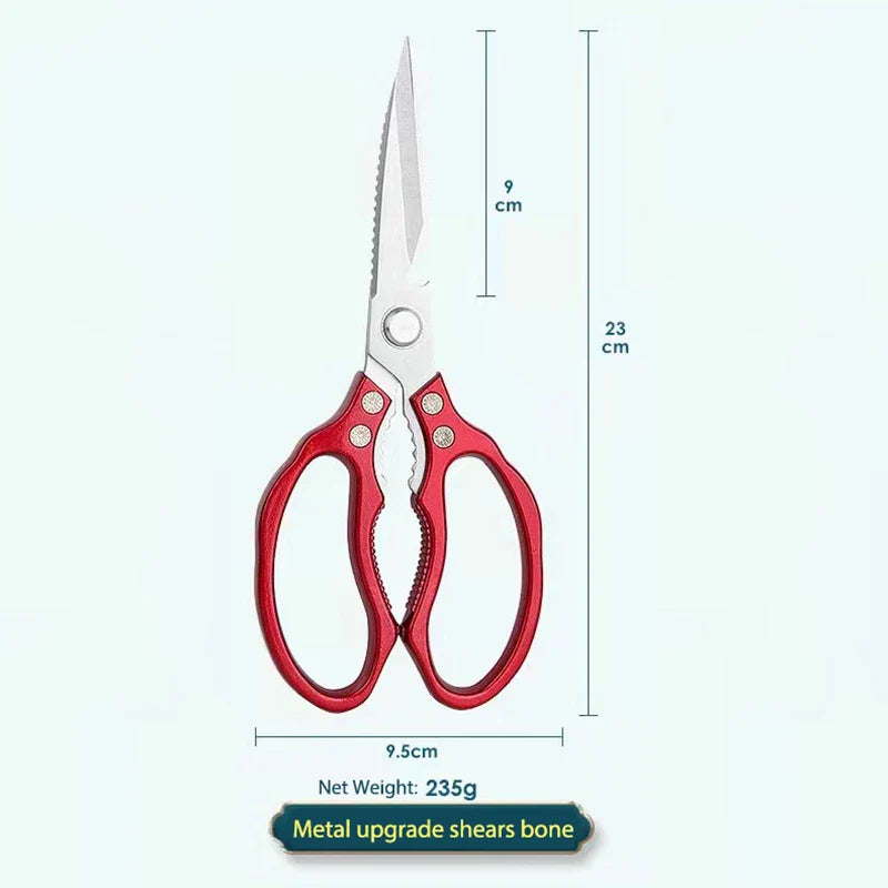 Japanese Stainless Steel Ultimate Task Kitchen Scissors - Image 3