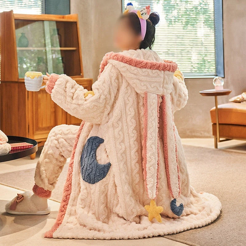 Cozy Thick Winter Blanket Pajamas - Image 2