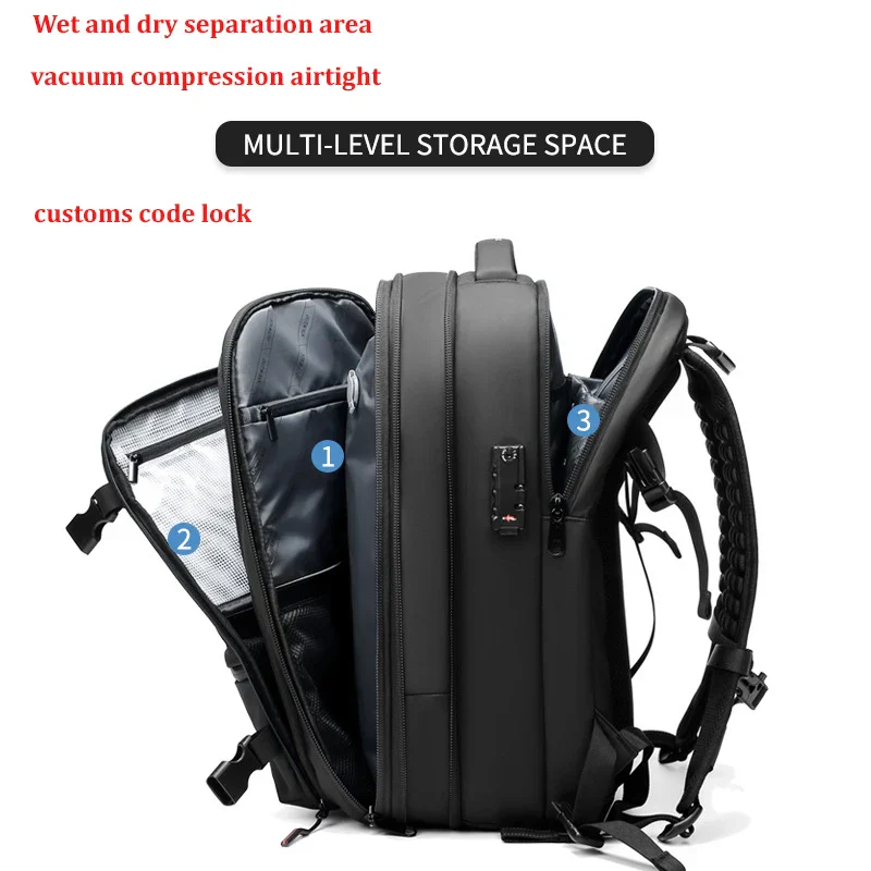 Vacuum Compression Ultimate Travel Backpack - Image 2