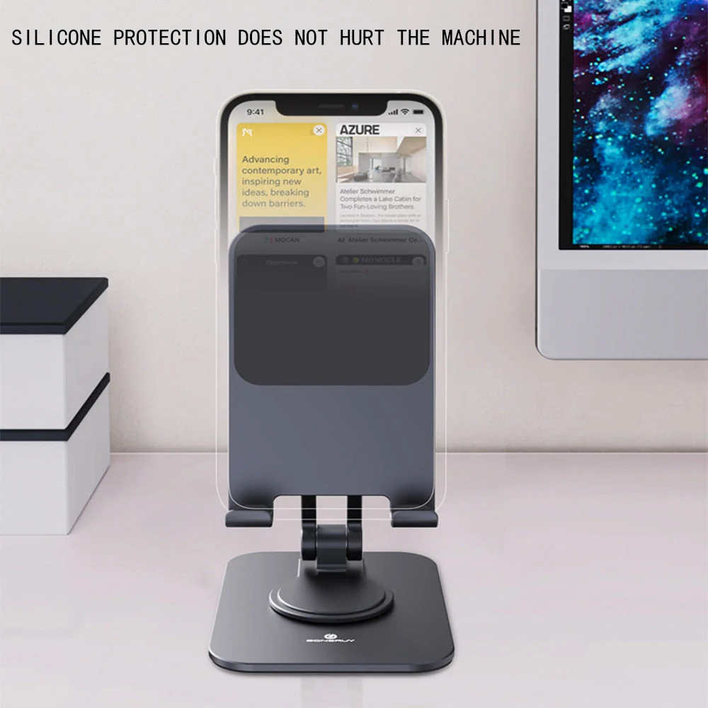 Magic Lazy Rotating Smart Phone Tablet Holder Station - Image 3